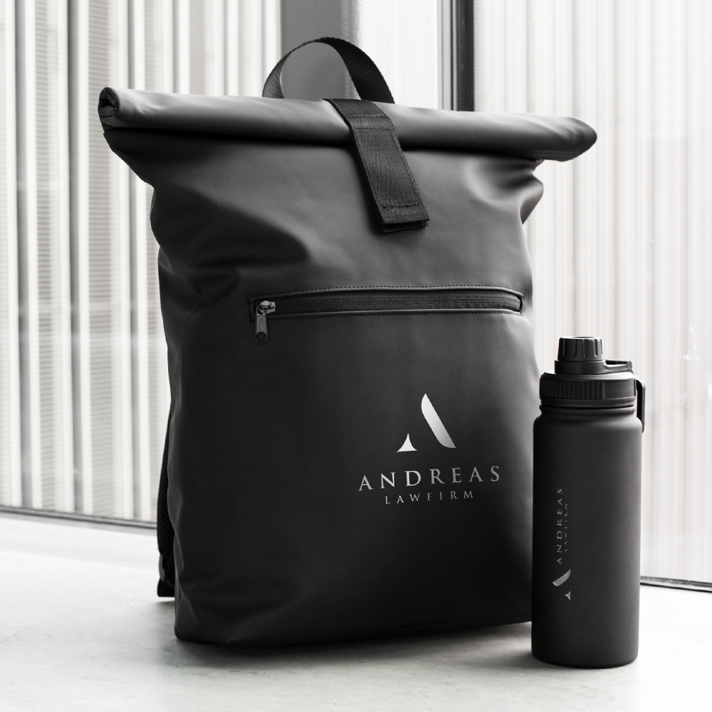 Sac à dos roll-top Lennon recyclé – Image 5