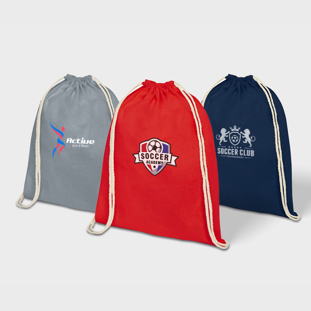 Sac à cordon en coton – Image 2