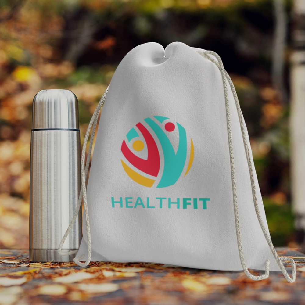 Sac à cordon en coton – Image 4