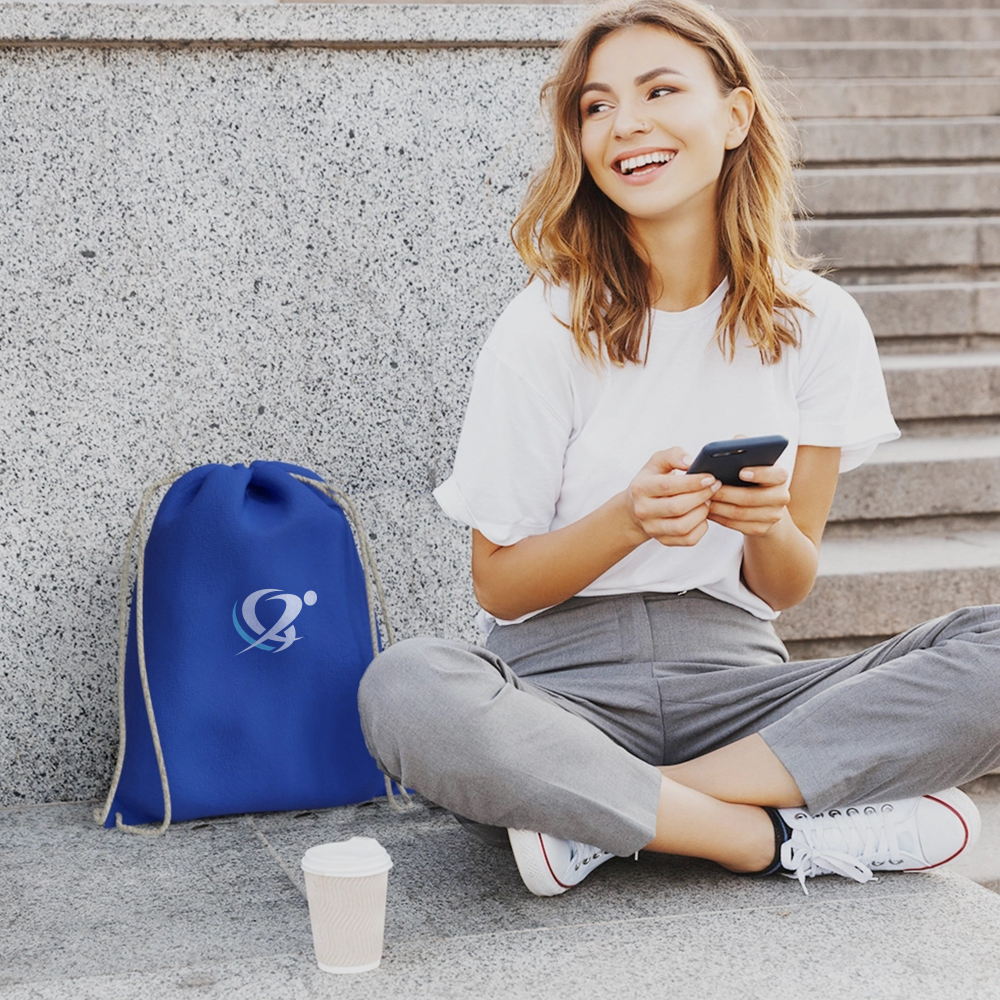 Sac à cordon en coton – Image 5