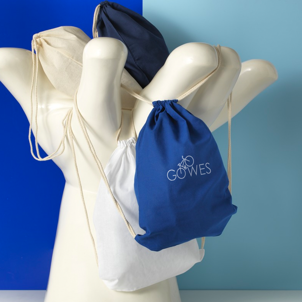 Sac à cordon en coton – Image 6