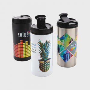 Mug isotherme en acier inoxydable recyclé Metro RCS
