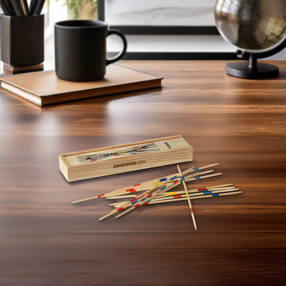 Jeu de Mikado en bois – Image 5