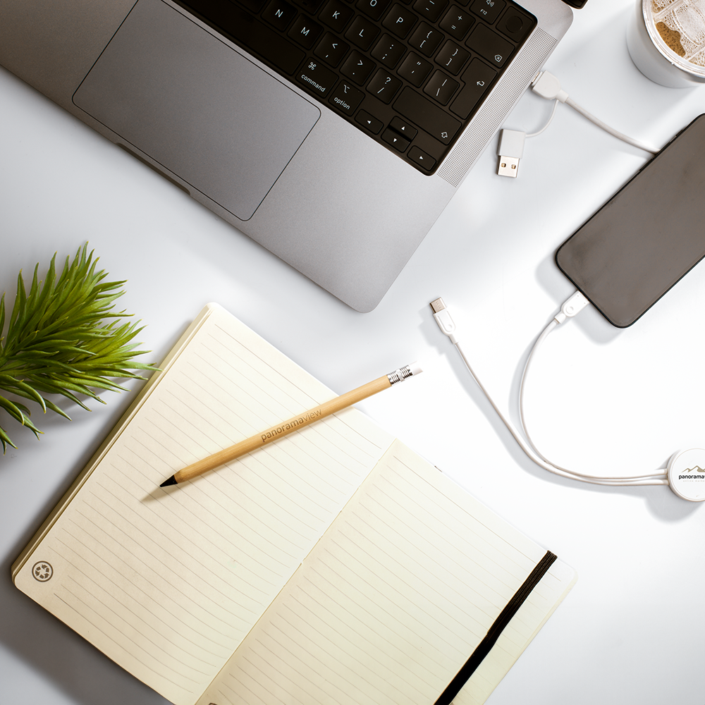 Carnet en cuir recyclé Monti – Image 4