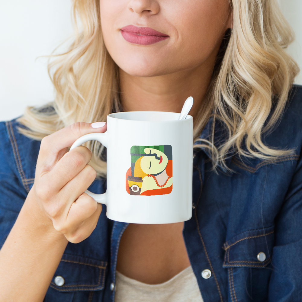 Mug en céramique mat – Image 2