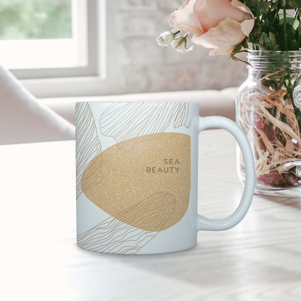 Mug en céramique mat – Image 4