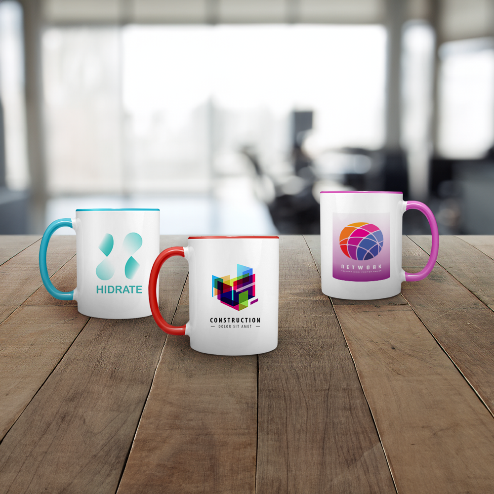 Mugs intérieur et anse colorés – Image 3