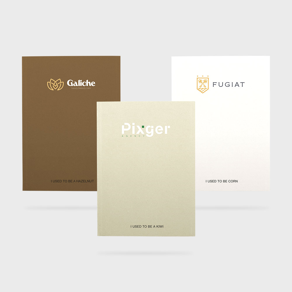 Carnet de notes en déchets agricoles A5 - Softcover – Image 2