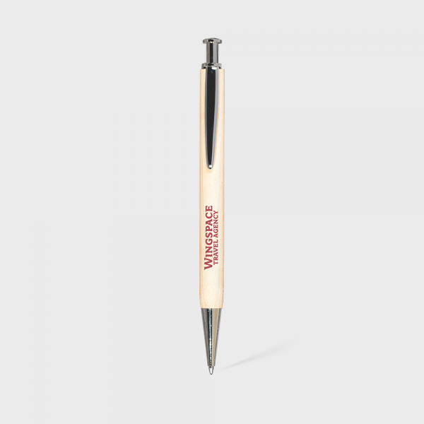 Stylo bille en bois de hêtre Nova