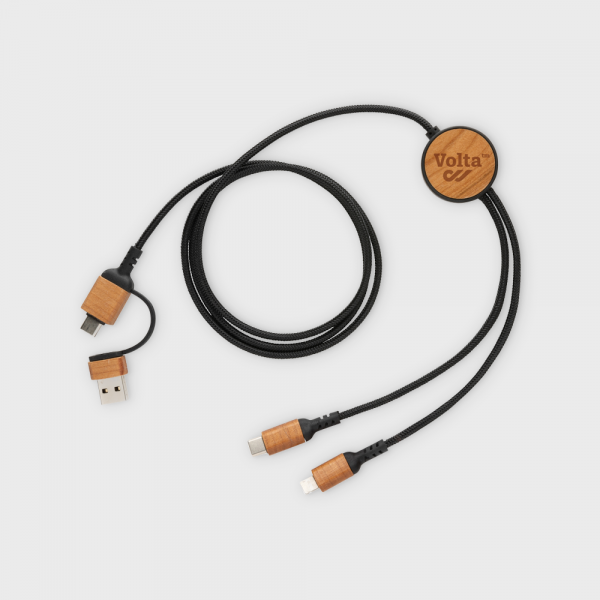 Câble multi-connecteurs 6-en-1 Ohio certifié RCS