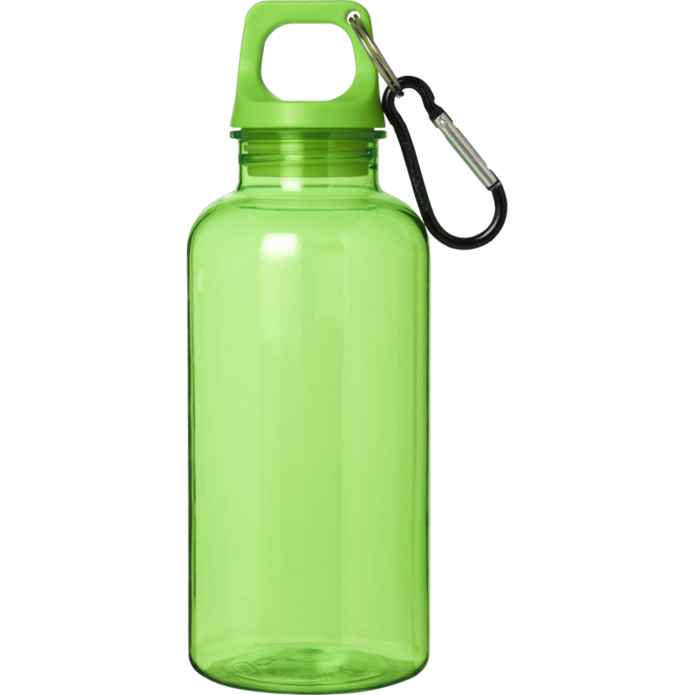 Gourde Oregon en plastique recyclé avec mousqueton 400 ml – Image 10