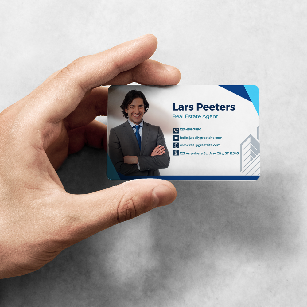 Cartes de visite PVC transparent – Image 5