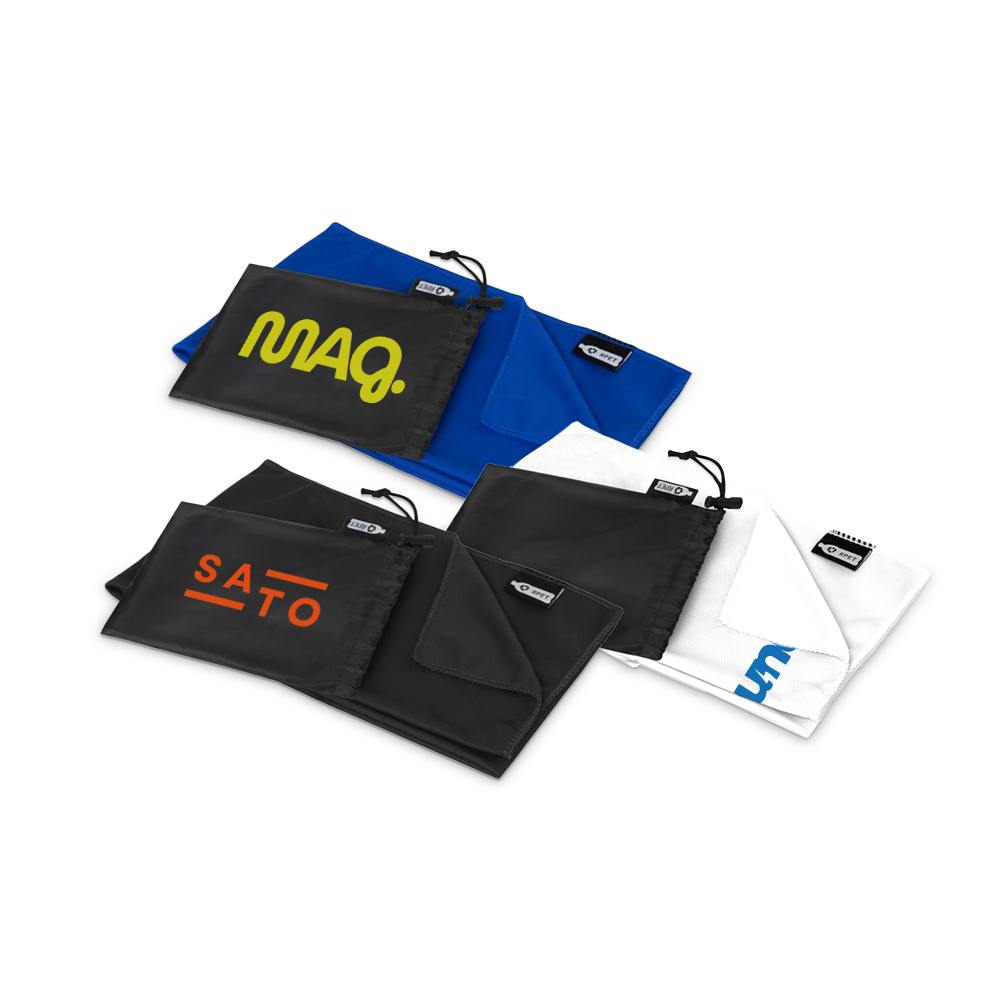 Serviette de rafraichissement en rPET | 80 x 30 cm – Image 3