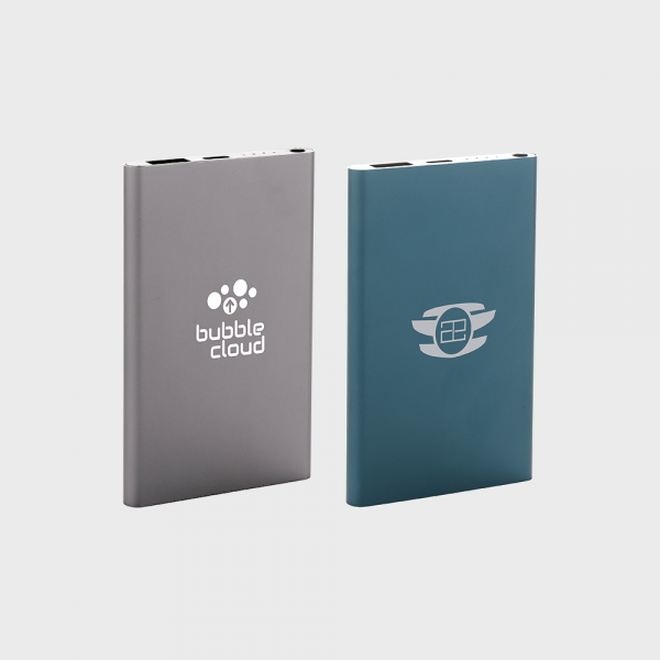 Powerbank RCS Plastique recyclé/Aluminium 4000 mAh