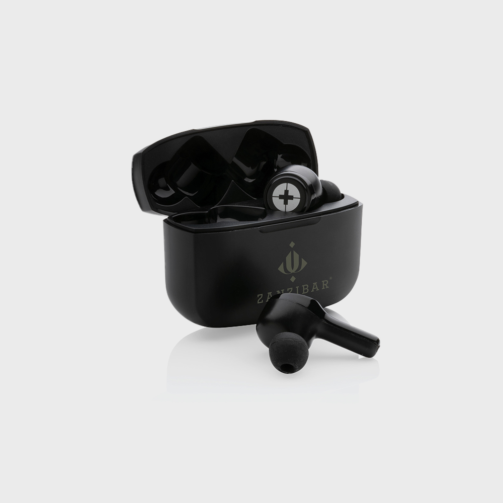 Écouteurs ANC TWS en plastique recyclé RCS – Image 2