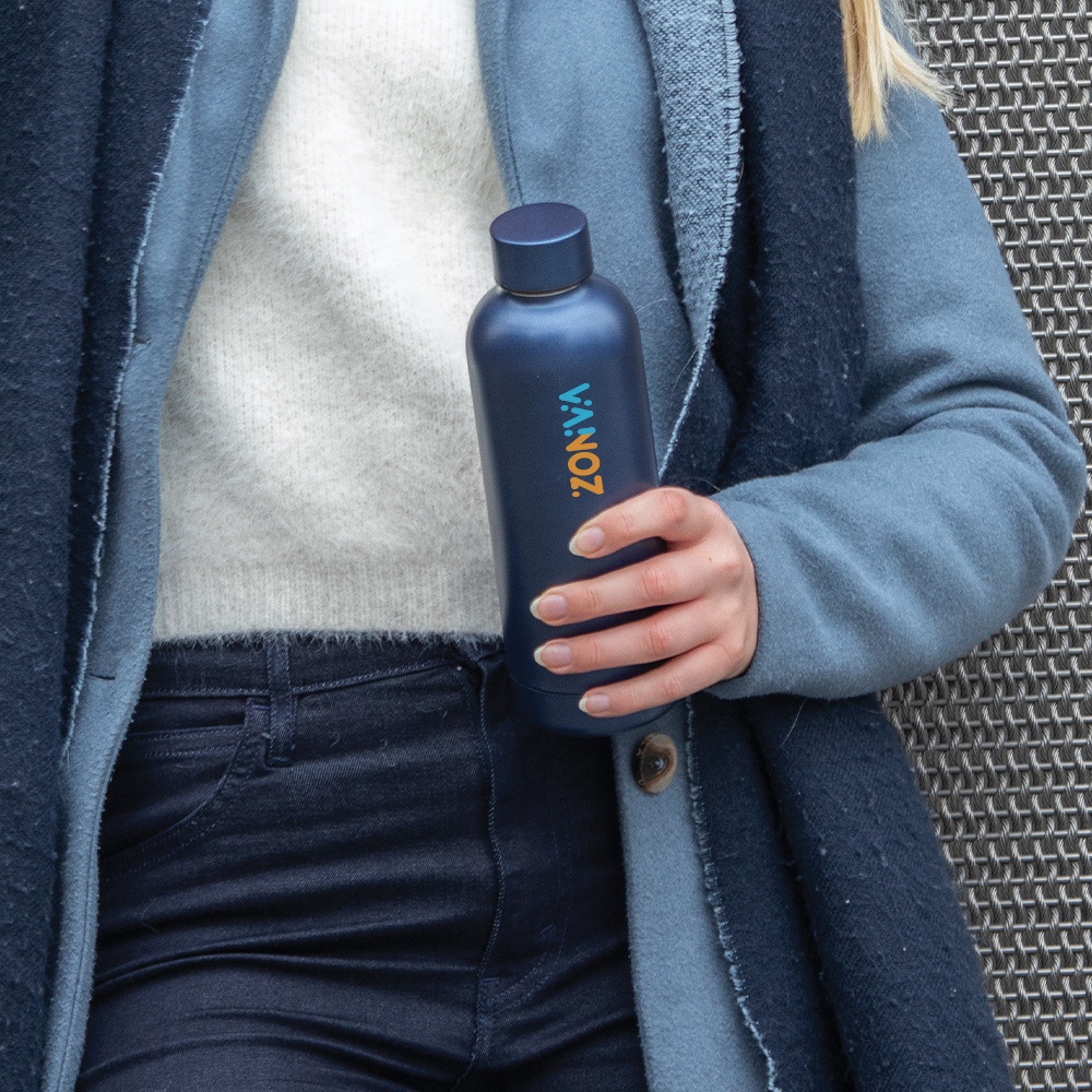 Bouteille isotherme 500ml en acier inoxydable recyclé RCS – Image 5