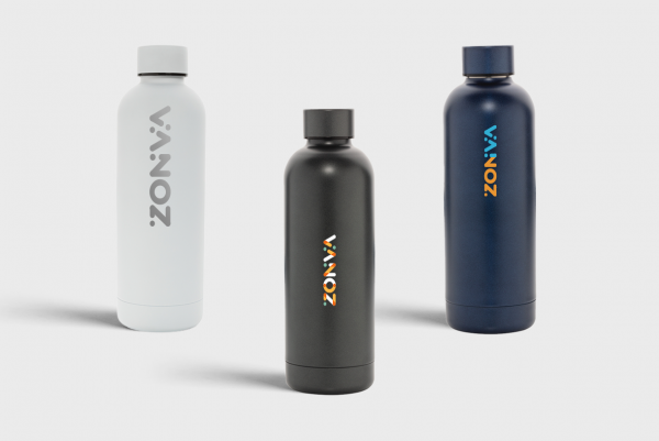 Bouteille isotherme 500ml en acier inoxydable recyclé RCS
