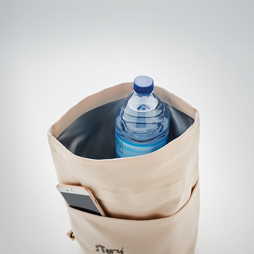 Sac Isotherme à Déjeuner en Coton Recyclé Recoba – Image 3