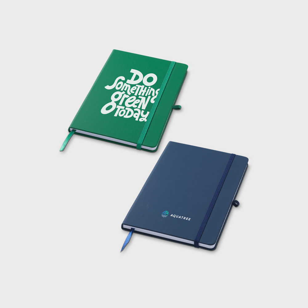 Carnet en papier PU recyclé GRS – Image 2