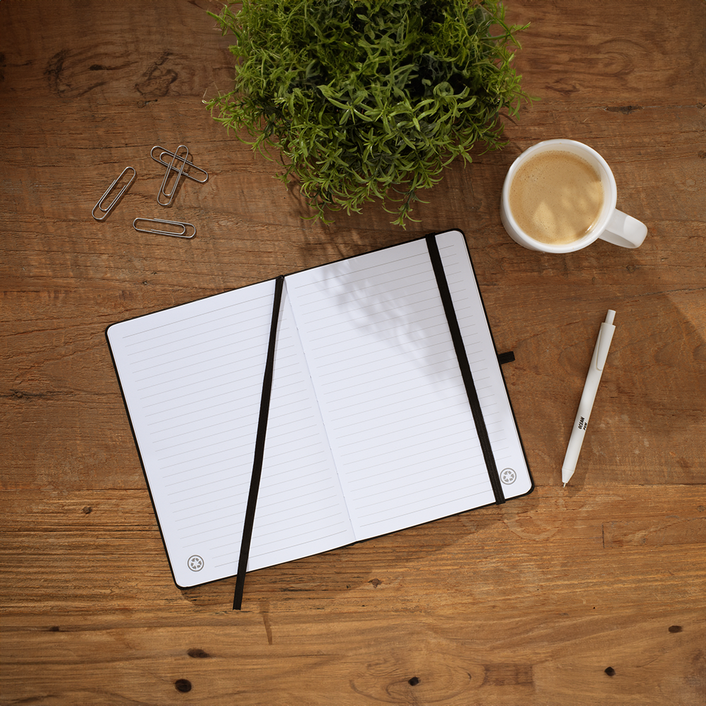 Carnet en papier PU recyclé GRS – Image 5