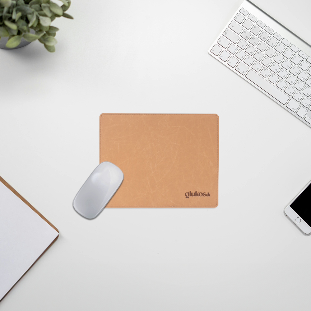 Tapis de souris en cuir recyclé – Image 6