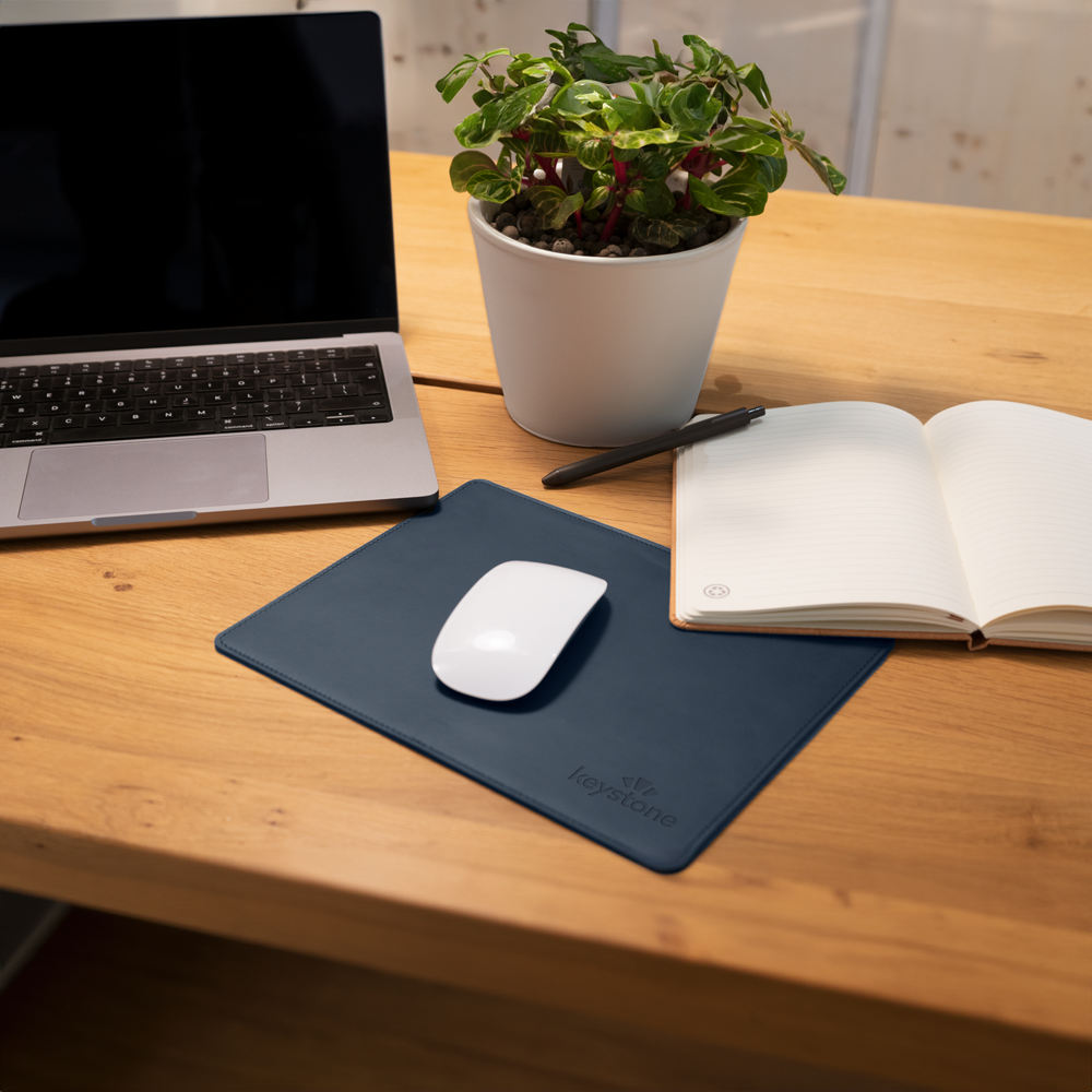 Tapis de souris en cuir recyclé – Image 4