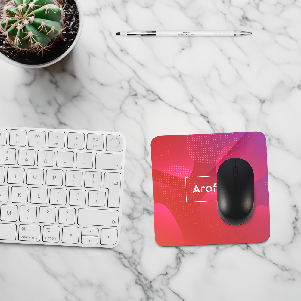 Nettoyant tapis de souris antidérapant RPET – Image 4