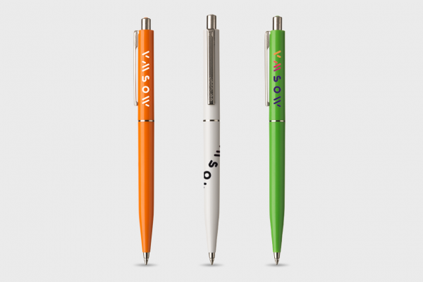 Stylo Senator fin détails en métal