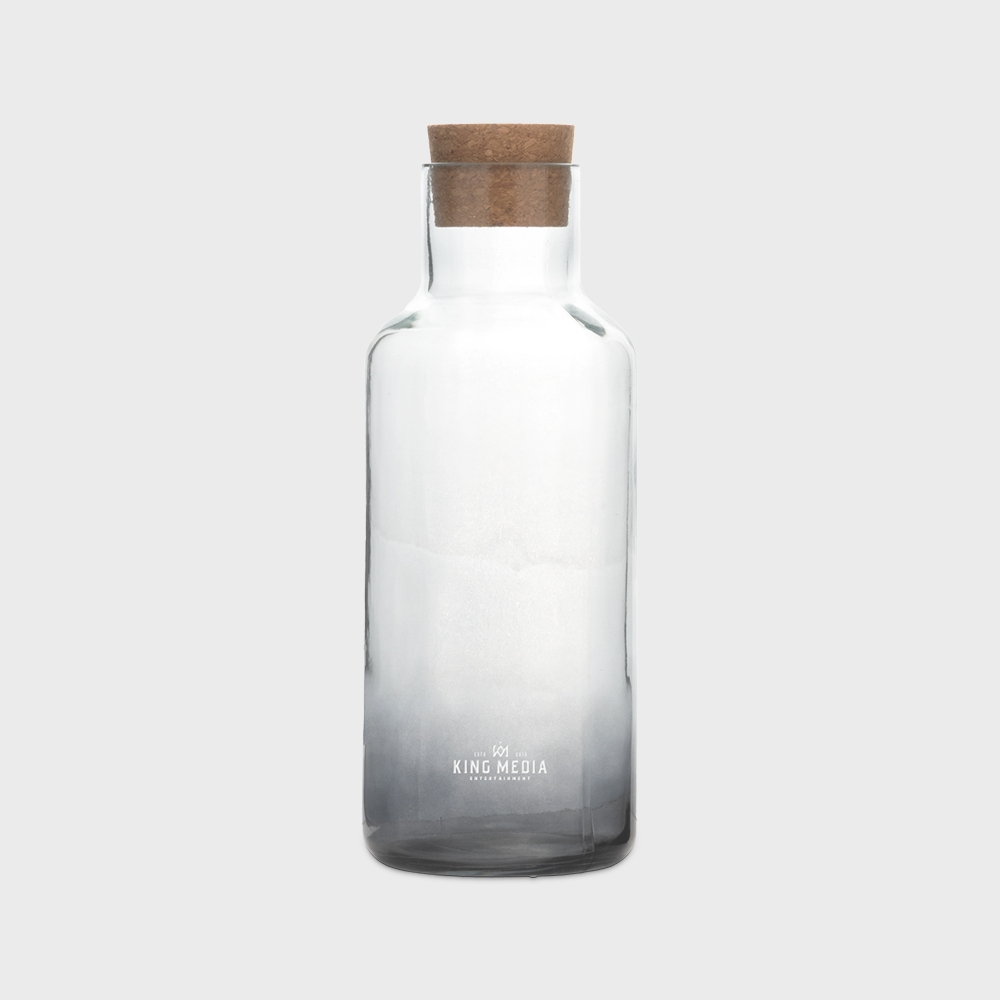 Carafe en verre fumé – Image 2