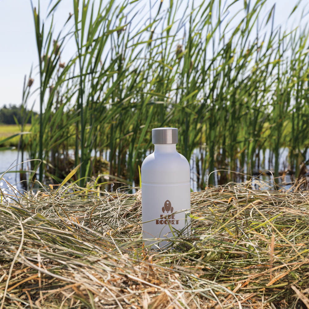 Bouteille de boisson en acier inoxydable recyclé RCS Soda – Image 5