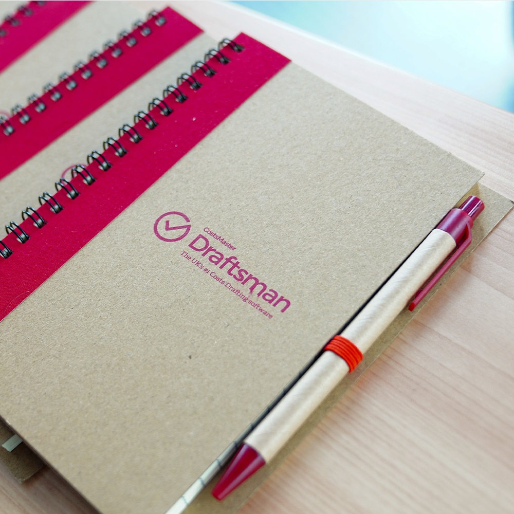 Notebook avec stylo recyclé Sonora Plus – Image 3