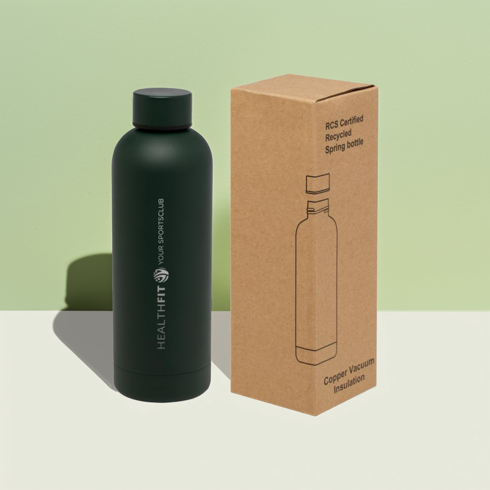 Bouteille isotherme en inox recyclé Spring RCS – Image 3