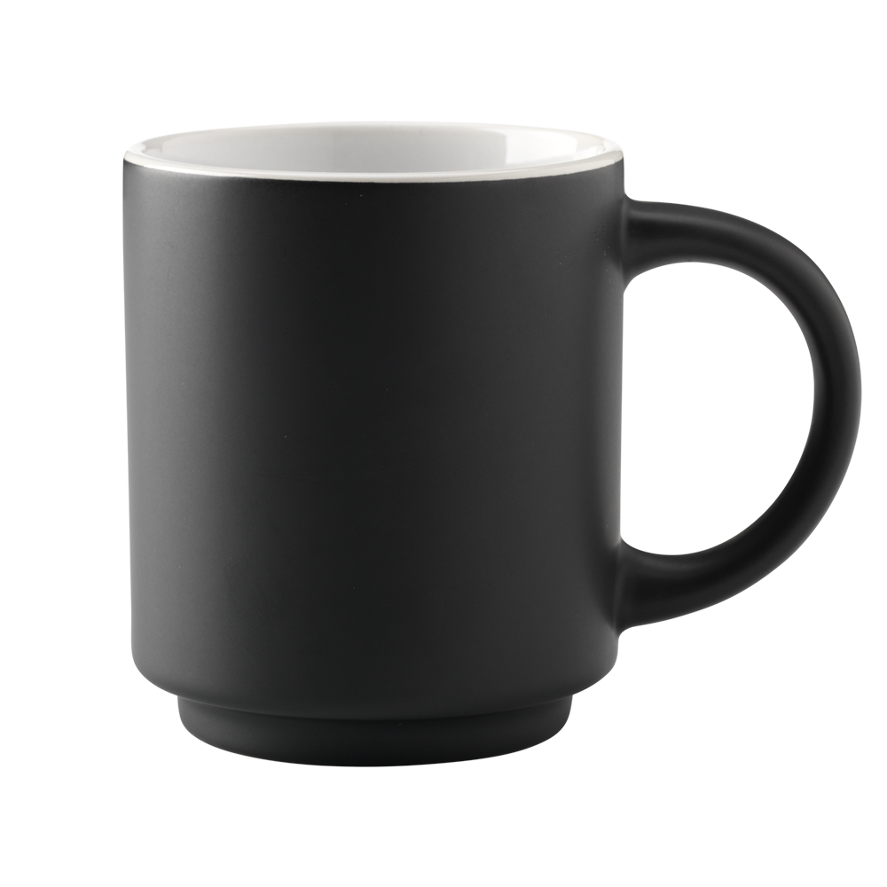 Mug empilable en céramique recyclée – Image 4