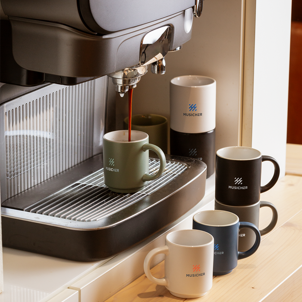 Mug empilable en céramique recyclée – Image 5