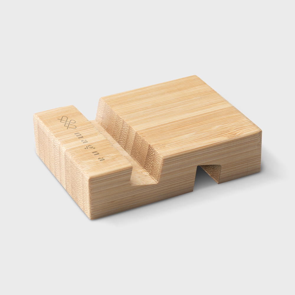 Support pour téléphone en bambou – Image 2