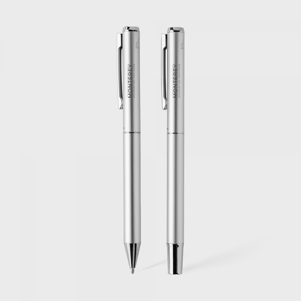 Swiss Peak Cedar RCS stylo en aluminium recyclé