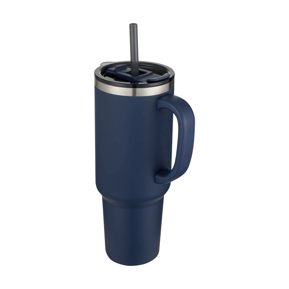 Mug isotherme double paroi RCS avec paille – Image 9