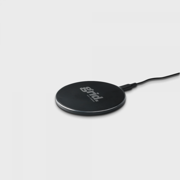 Chargeur sans fil aluminium recyclé Tecco GRS