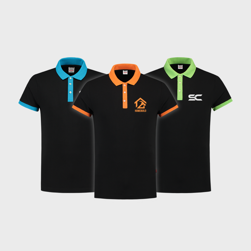 Polo bicolore ajusté – Image 3