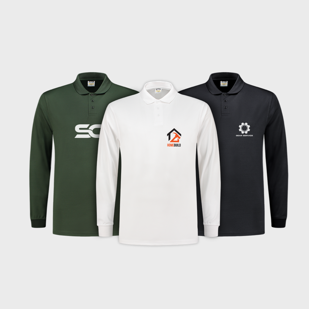 Polo Tricorp à manches longues protection UV