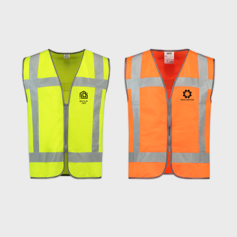 Gilet de sécurité réfléchissant zippé Tricorp – Image 6