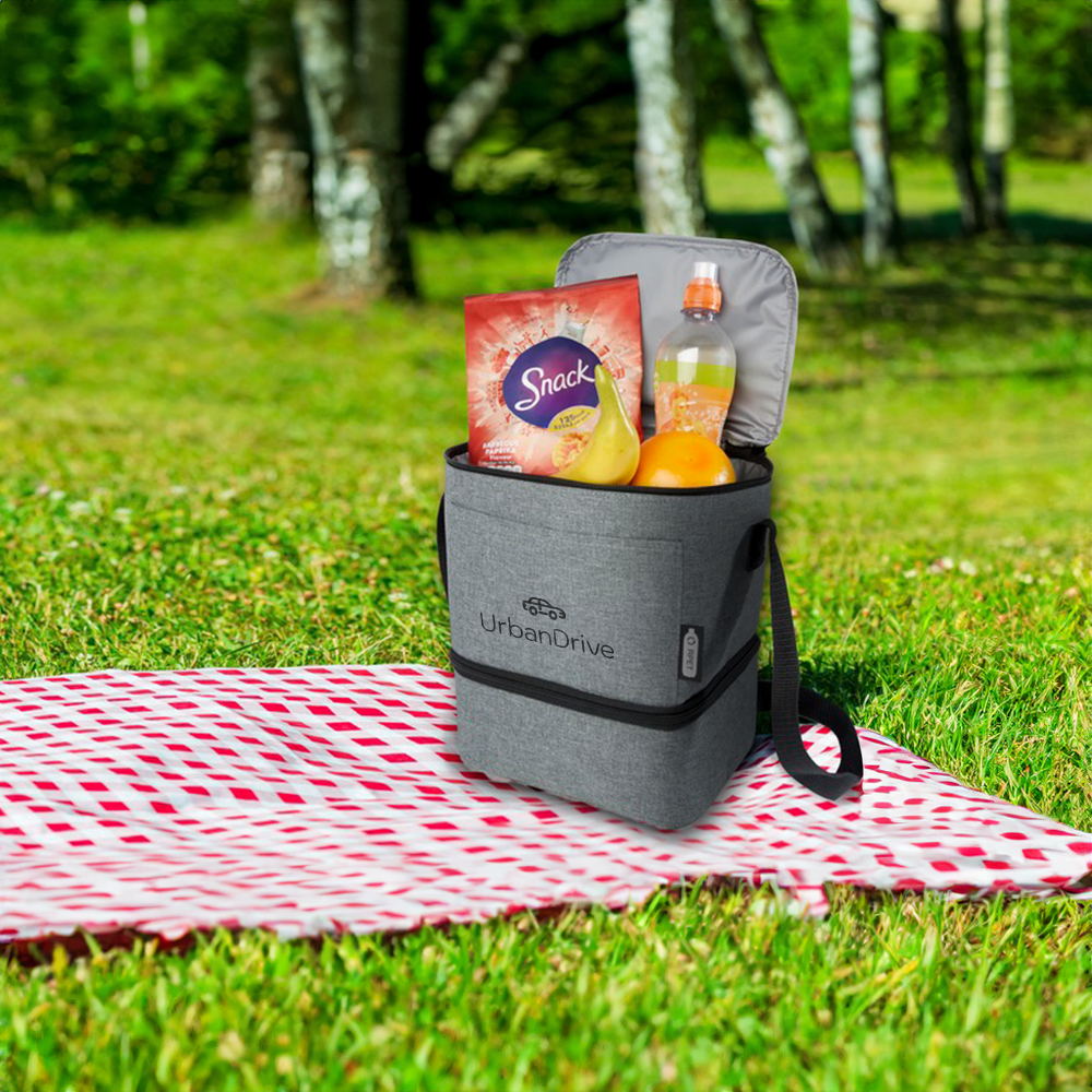 Sac isotherme lunch en polyester recyclé GRS Tundra – Image 8