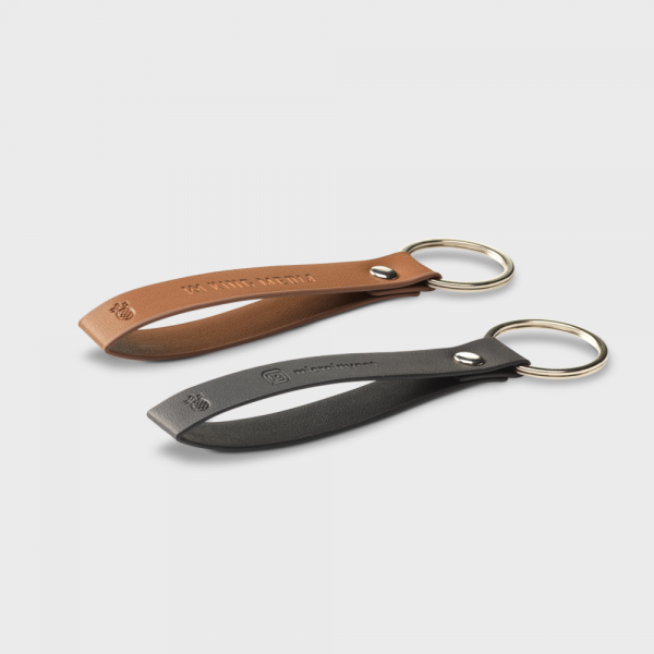 Sleutelhanger van ananasleer
