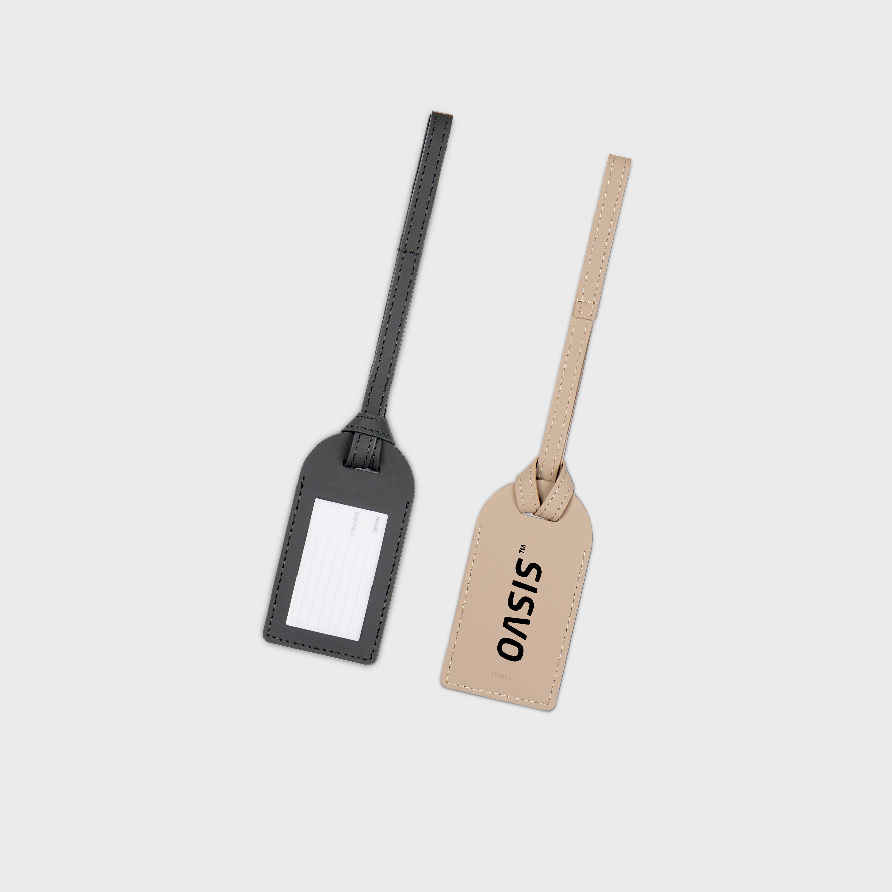 Étiquette de bagage Vinga Baltimore RCS en polyester recyclé – Image 3