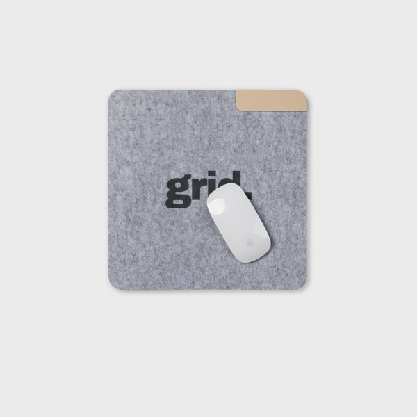 Tapis de souris en feutre recyclé GRS VINGA Albon