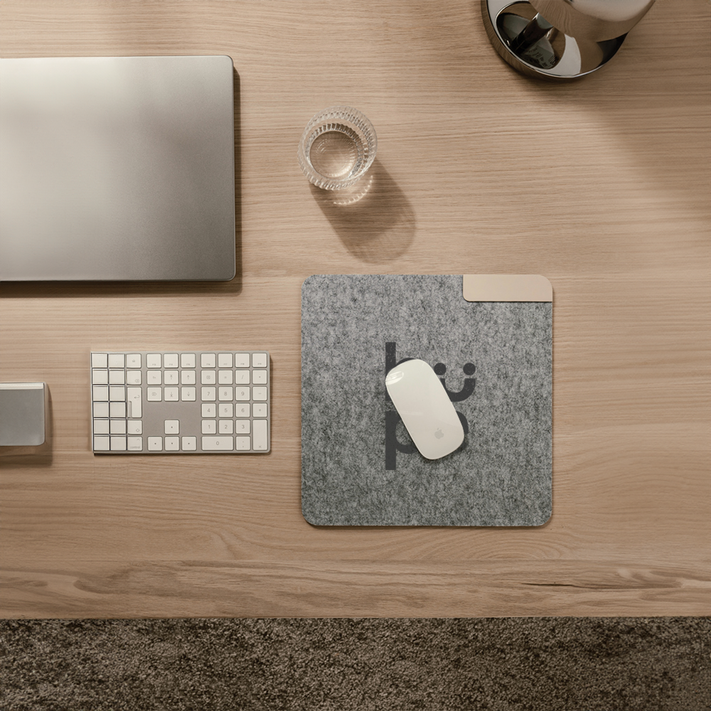 Tapis de souris en feutre recyclé GRS VINGA Albon – Image 4
