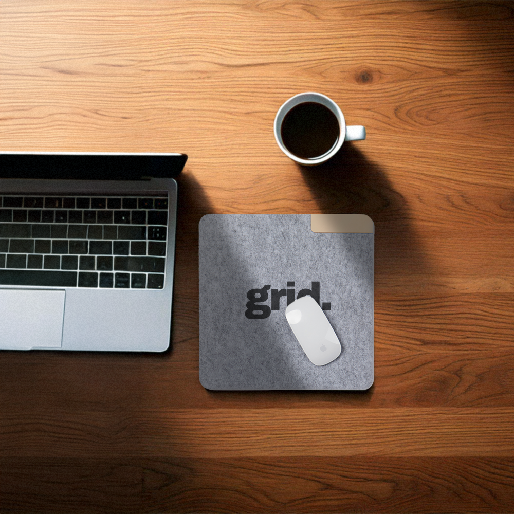 Tapis de souris en feutre recyclé GRS VINGA Albon – Image 5