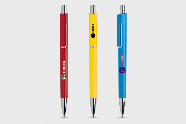 Stylo clip discret