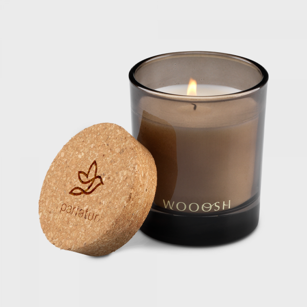 Bougie parfumée Wooosh aux herbes vertes