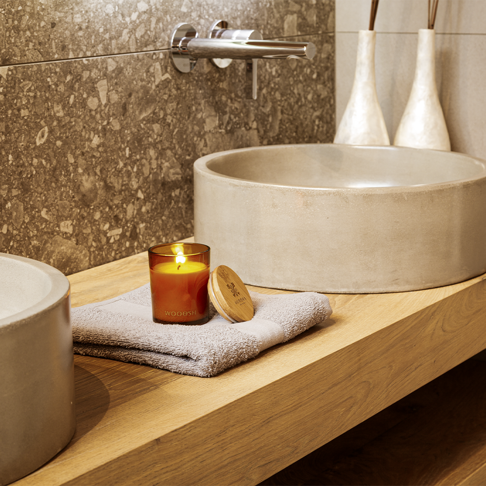 Bougie parfumée Wooosh musc pêche – Image 5